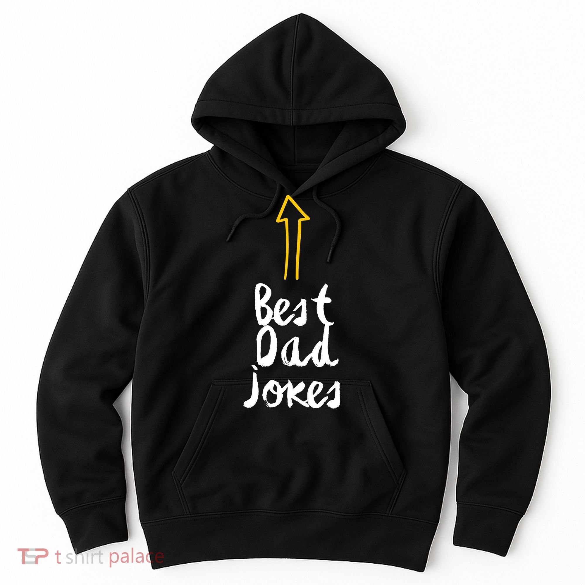 Best Dad Jokes Arrow Funny Gift Hoodie