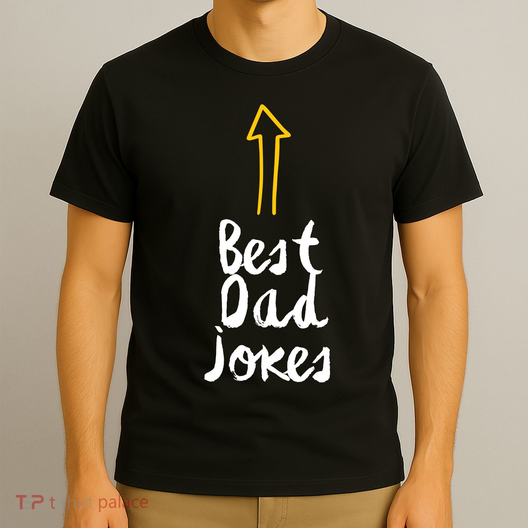 Best Dad Jokes Arrow Funny Gift T-Shirt