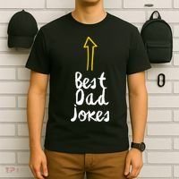 Best Dad Jokes Arrow Funny Gift T-Shirt thumb 6
