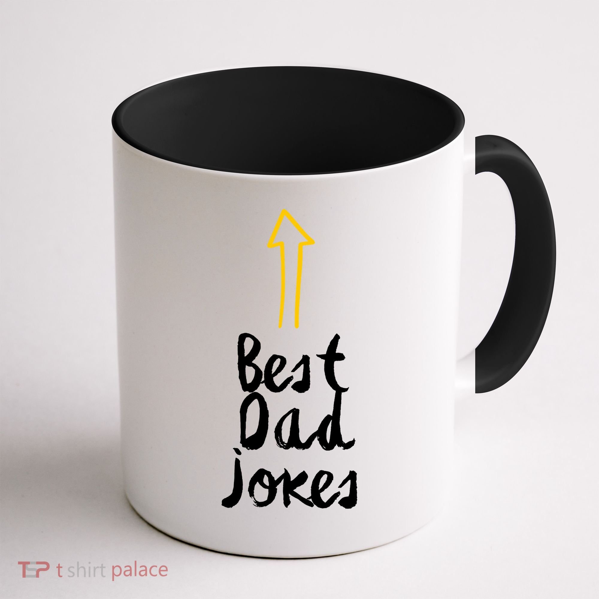 Best Dad Jokes Arrow Funny Gift Coffee Mug