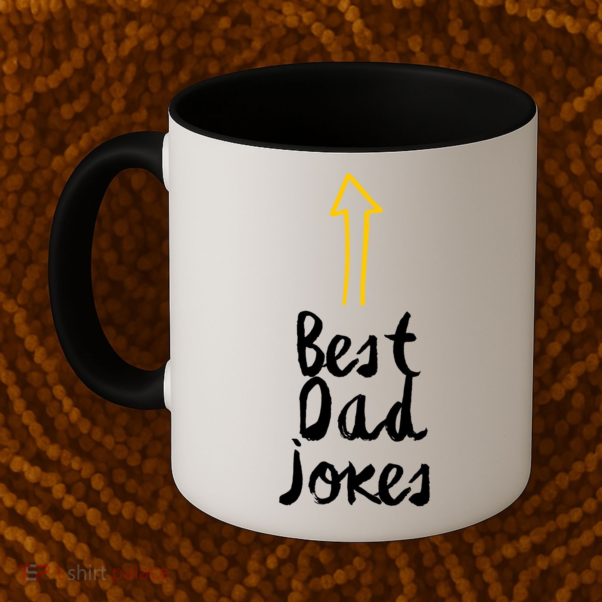 Best Dad Jokes Arrow Funny Gift Coffee Mug