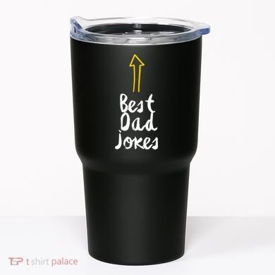 Best Dad Jokes Arrow Funny Gift Tumbler