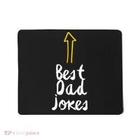 Best Dad Jokes Arrow Funny Gift Mousepad thumb 0