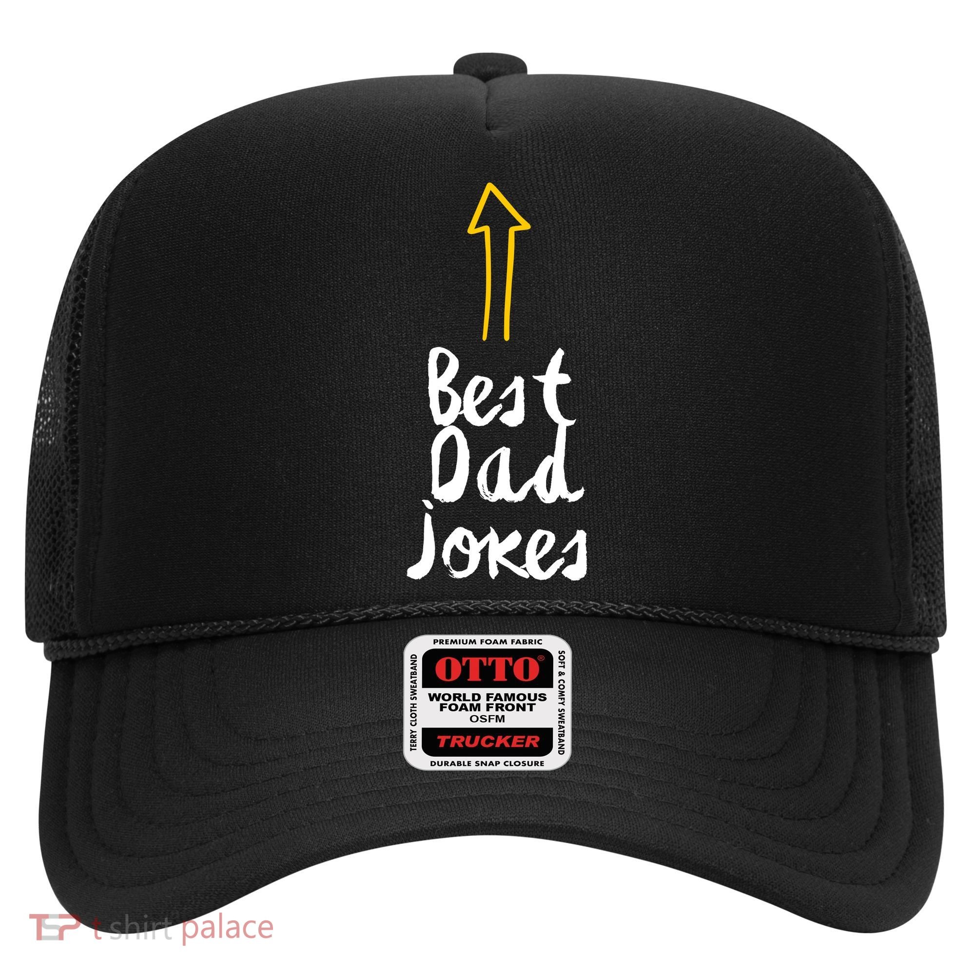 Best Dad Jokes Arrow Funny Gift Hat