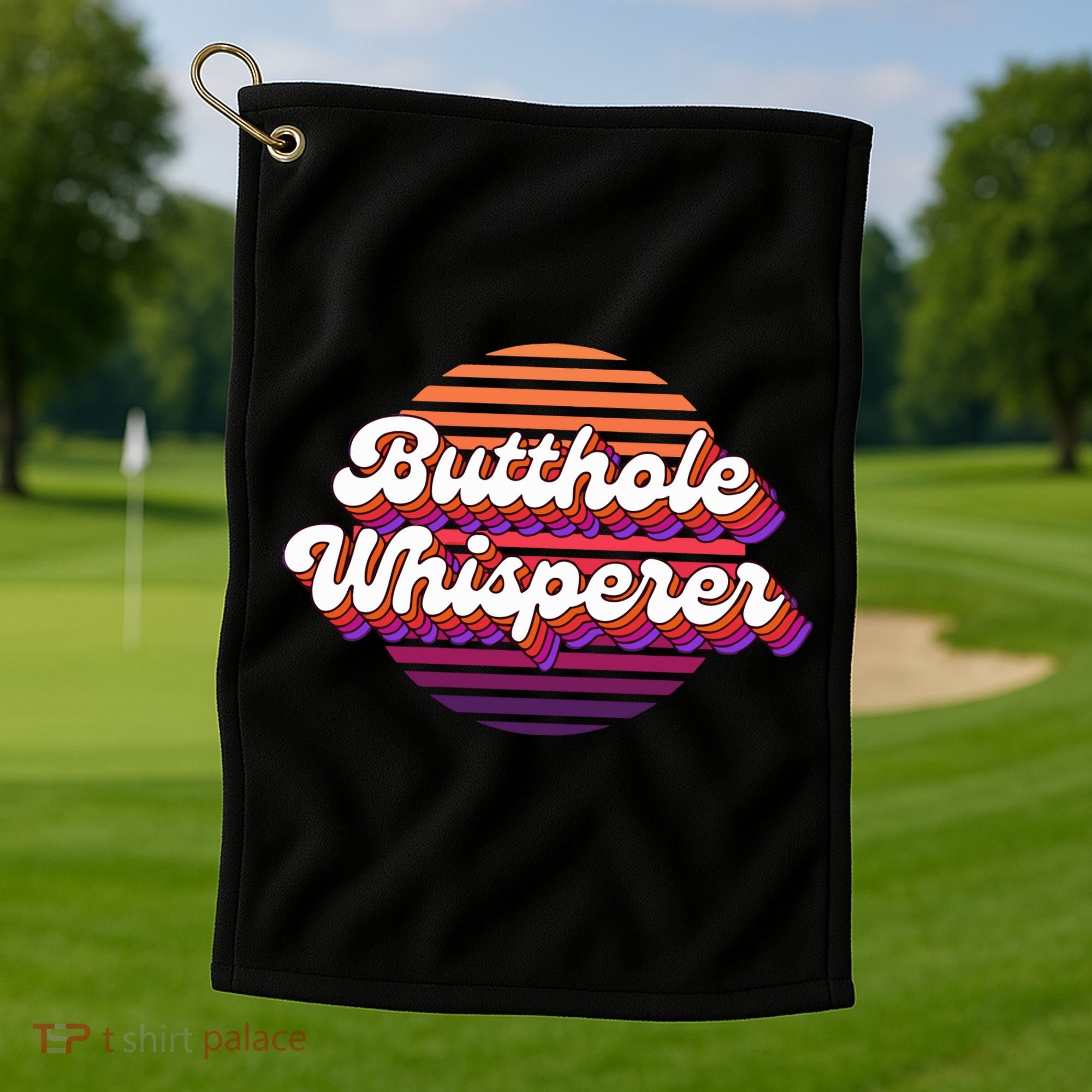 Bad Daddy Jacob Hoffman Butthole Whisperer 2 Golf Towel