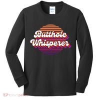Bad Daddy Jacob Hoffman Butthole Whisperer 2 Kids Long Sleeve Shirt thumb 0