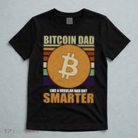Bitcoin Dad Just Like A Regular Dad But Smarter T-Shirt thumb 5