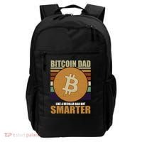 Bitcoin Dad Just Like A Regular Dad But Smarter Backpack thumb 0