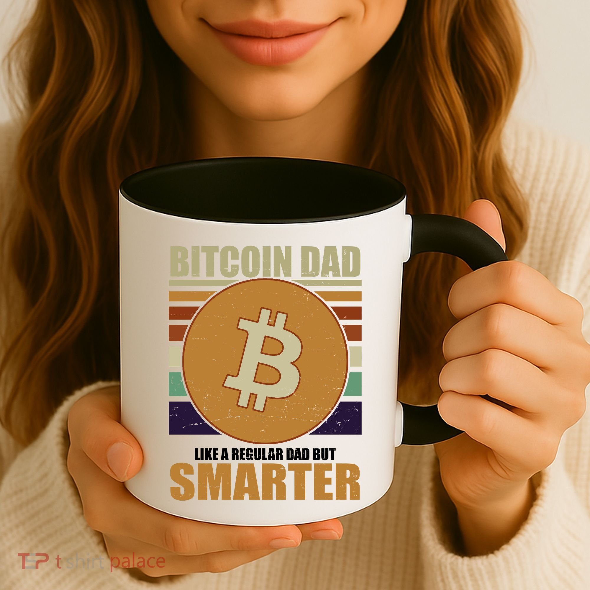 Bitcoin Dad Just Like A Regular Dad But Smarter Coffee Mug
