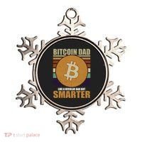 Bitcoin Dad Just Like A Regular Dad But Smarter Ornament thumb 0
