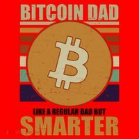 Bitcoin Dad Just Like A Regular Dad But Smarter Santa Hat thumb 1