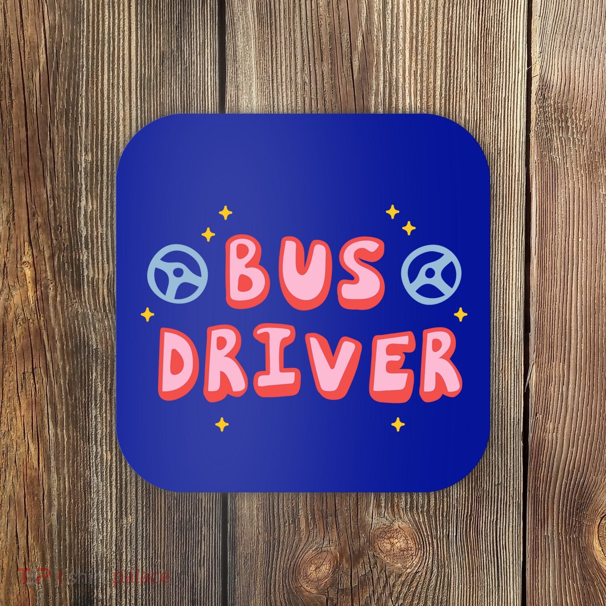 Bus Driver Logo Coaster