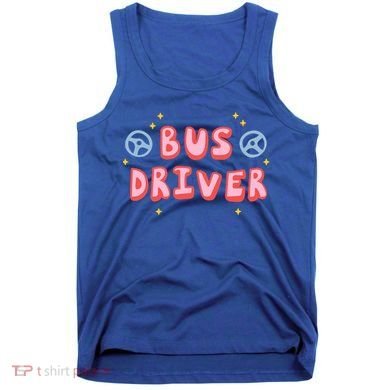 Bus Driver Logo Tank Top