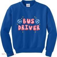 Bus Driver Logo Kids Sweatshirt thumb 0
