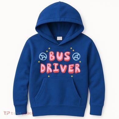 Bus Driver Logo Kids Hoodie