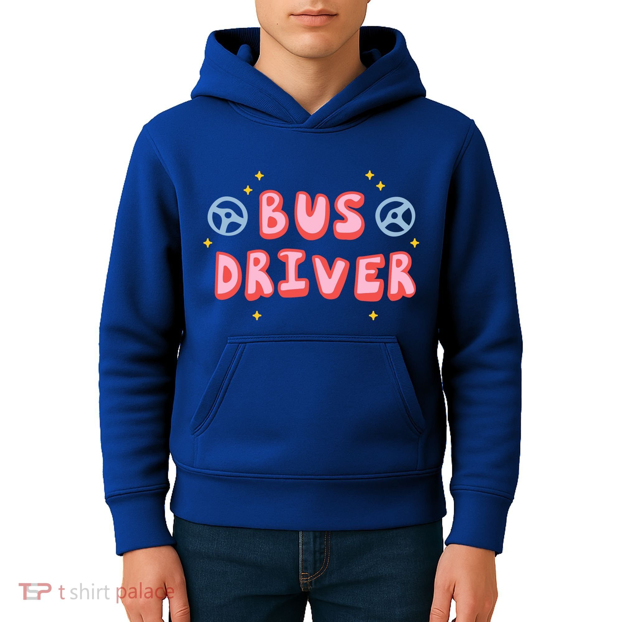 Bus Driver Logo Kids Hoodie