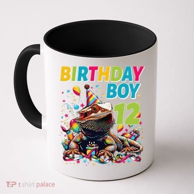 Bearded Dragon Lizard12th Birthday 12 Year Old Coffee Mug