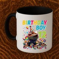 Bearded Dragon Lizard12th Birthday 12 Year Old Coffee Mug thumb 2