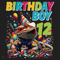 Bearded Dragon Lizard12th Birthday 12 Year Old Tumbler thumb 3