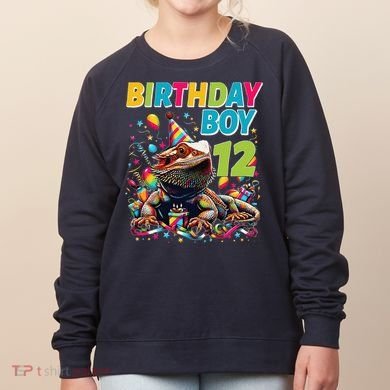 Bearded Dragon Lizard12th Birthday 12 Year Old Women's Sweatshirt