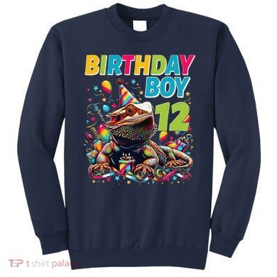 Bearded Dragon Lizard12th Birthday 12 Year Old Sweatshirt