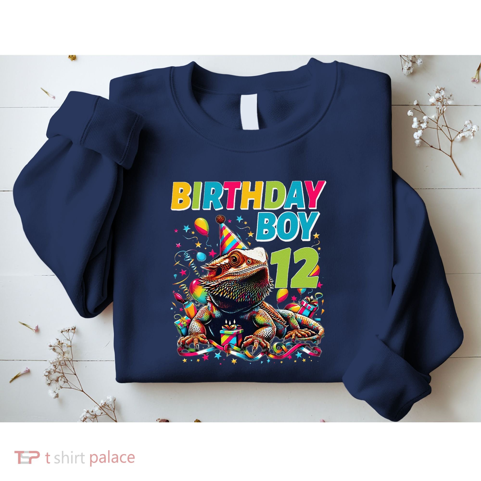 Bearded Dragon Lizard12th Birthday 12 Year Old Sweatshirt