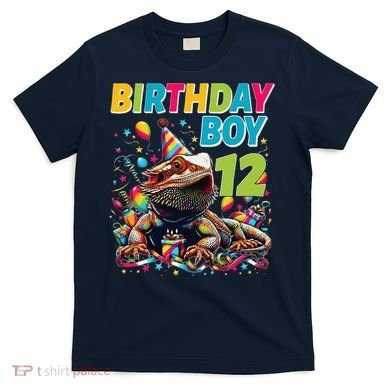 Bearded Dragon Lizard12th Birthday 12 Year Old T-Shirt