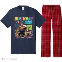 Bearded Dragon Lizard12th Birthday 12 Year Old Pajama Set thumb 0