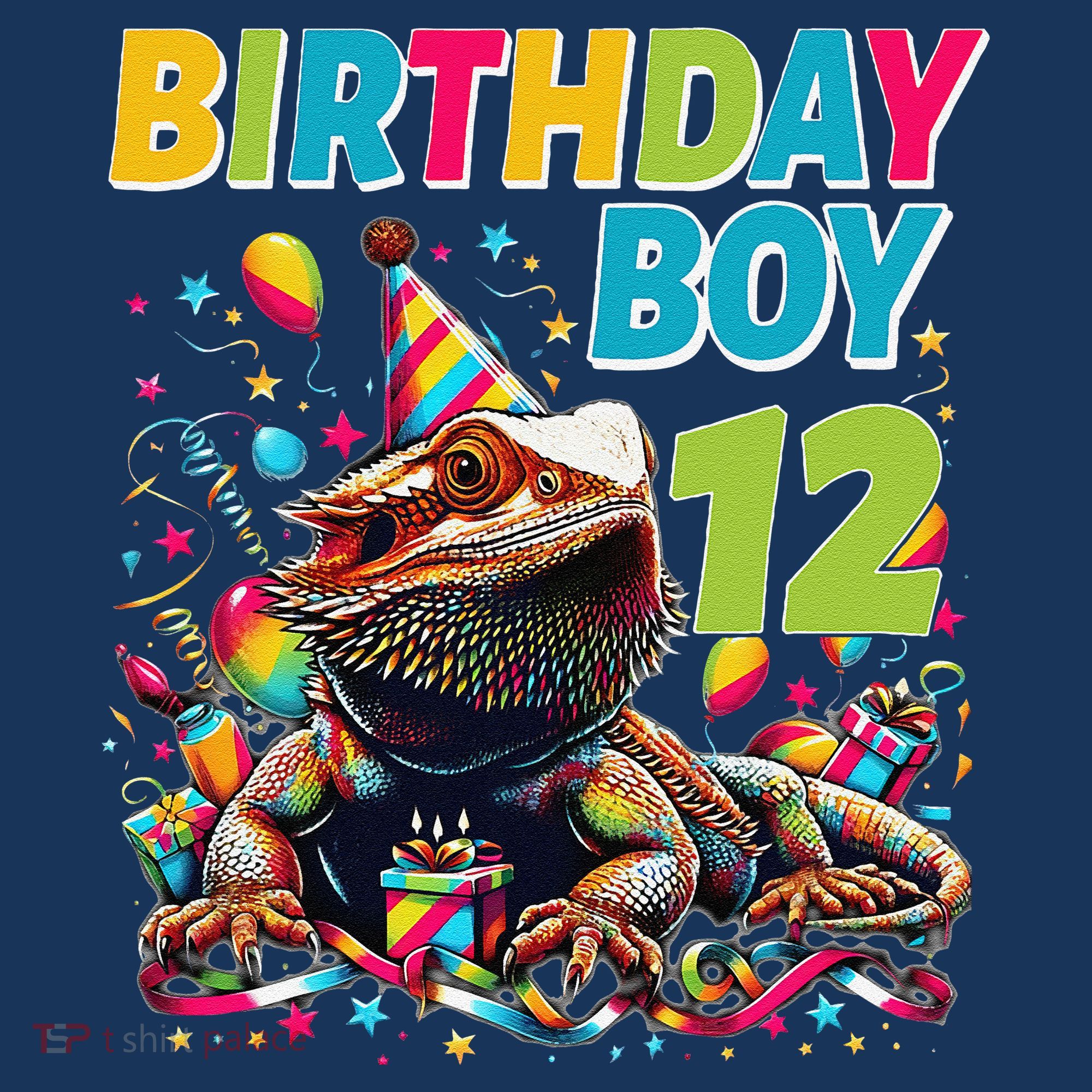 Bearded Dragon Lizard12th Birthday 12 Year Old Women's Tank Top