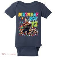 Bearded Dragon Lizard12th Birthday 12 Year Old Baby Bodysuit thumb 0