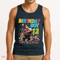 Bearded Dragon Lizard12th Birthday 12 Year Old Tank Top thumb 3