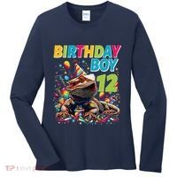 Bearded Dragon Lizard12th Birthday 12 Year Old Women's Long Sleeve Shirt thumb 0