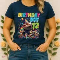 Bearded Dragon Lizard12th Birthday 12 Year Old Women's T-Shirt thumb 2