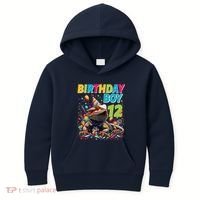 Bearded Dragon Lizard12th Birthday 12 Year Old Kids Hoodie thumb 0
