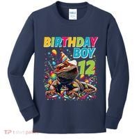 Bearded Dragon Lizard12th Birthday 12 Year Old Kids Long Sleeve Shirt thumb 0