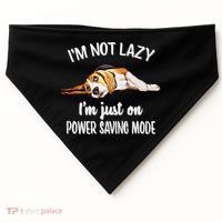 Beagle Dog Lover Tee Funny Beagle USA-Made Doggie Bandana thumb 0