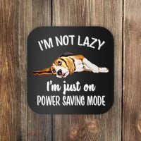 Beagle Dog Lover Tee Funny Beagle Coaster thumb 0