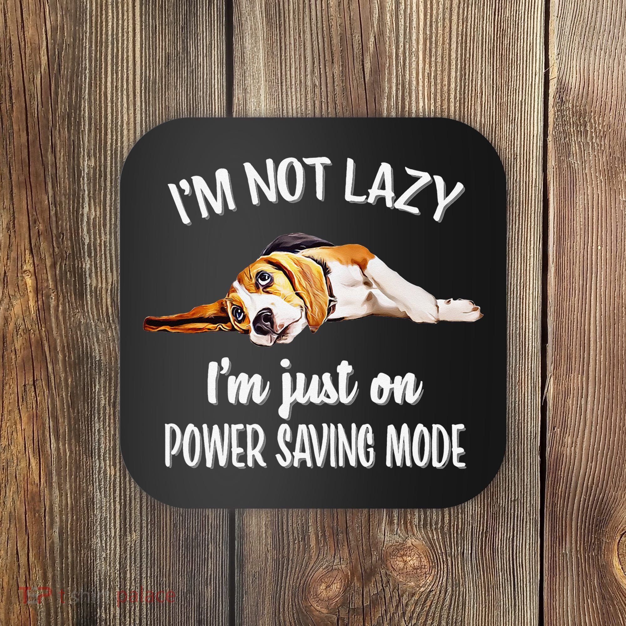 Beagle Dog Lover Tee Funny Beagle Coaster