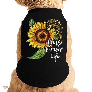 Bus Driver Life School Bus Driver Appreciation Doggie Tank