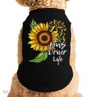Bus Driver Life School Bus Driver Appreciation Doggie Tank thumb 0