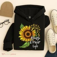 Bus Driver Life School Bus Driver Appreciation Hoodie thumb 4