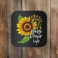 Bus Driver Life School Bus Driver Appreciation Coaster thumb 0