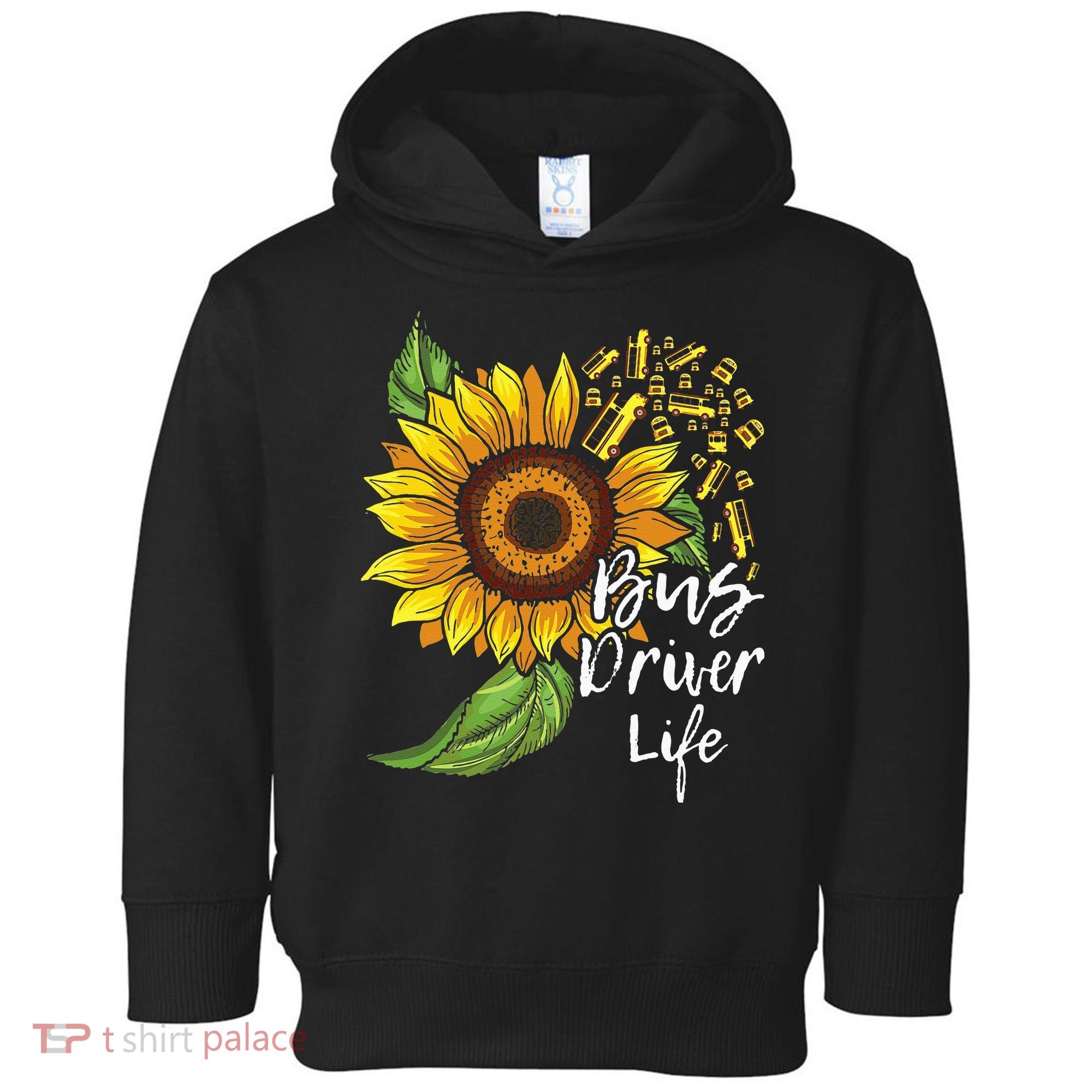 Bus Driver Life School Bus Driver Appreciation Toddler Hoodie
