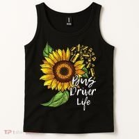 Bus Driver Life School Bus Driver Appreciation Tank Top thumb 2