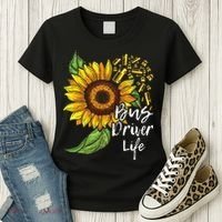 Bus Driver Life School Bus Driver Appreciation Women's T-Shirt thumb 3
