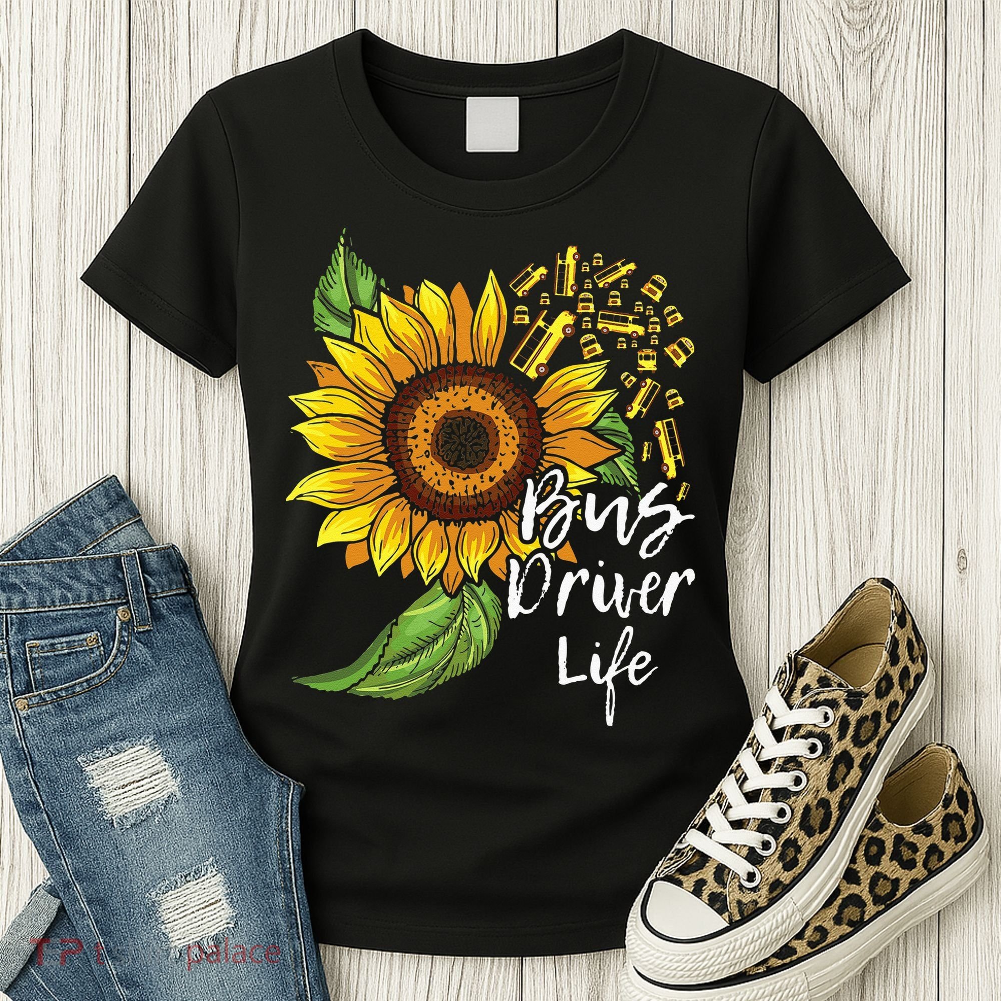 Bus Driver Life School Bus Driver Appreciation Women's T-Shirt