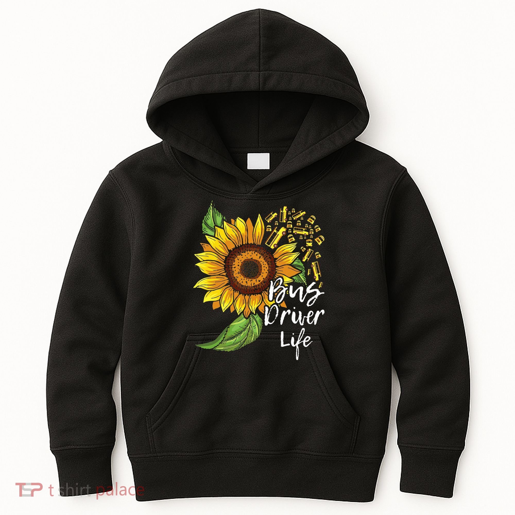 Bus Driver Life School Bus Driver Appreciation Kids Hoodie