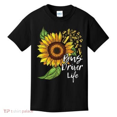 Bus Driver Life School Bus Driver Appreciation Kids T-Shirt