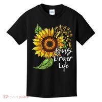 Bus Driver Life School Bus Driver Appreciation Kids T-Shirt thumb 0