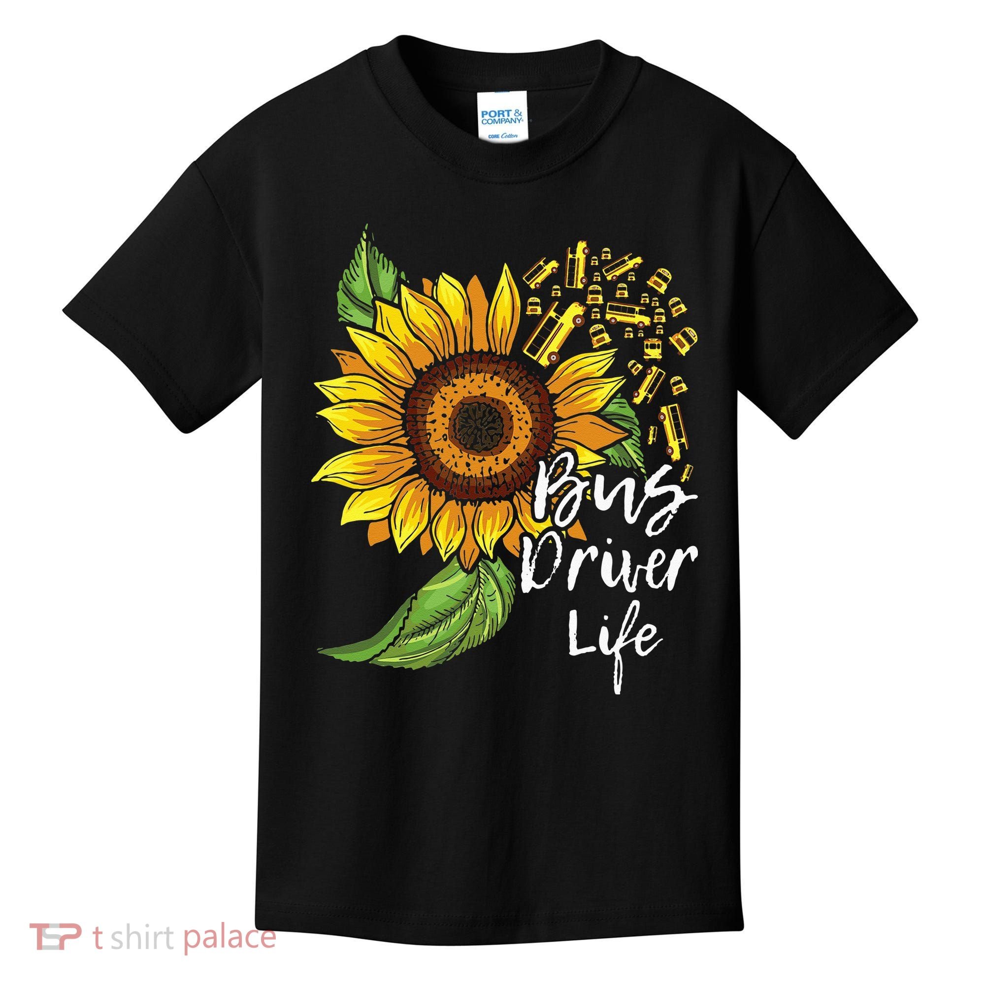 Bus Driver Life School Bus Driver Appreciation Kids T-Shirt